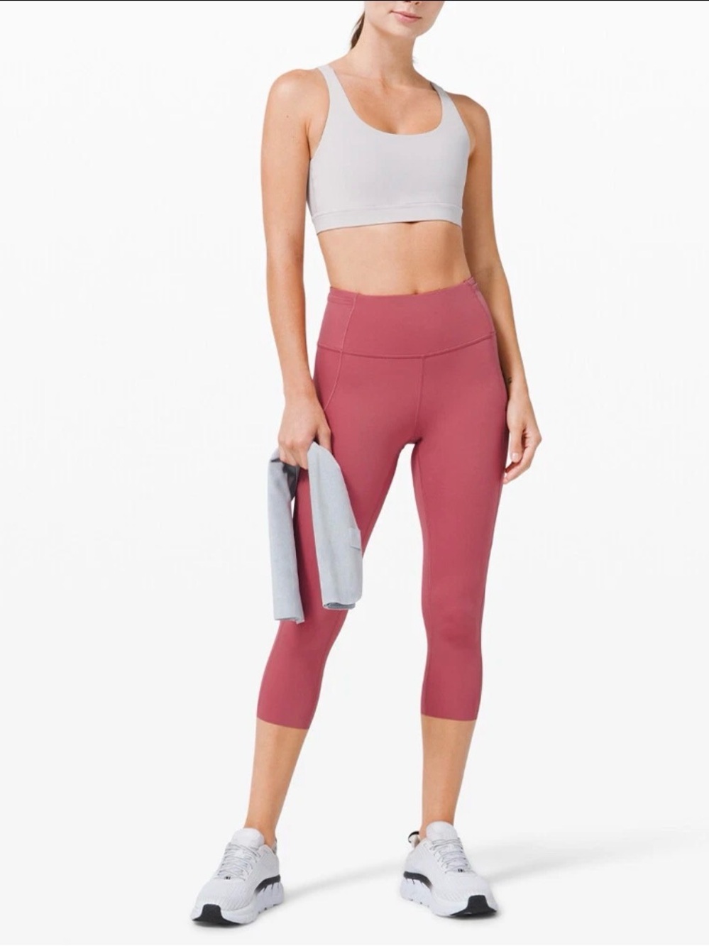 lululemon Fast And Free leggings - 19’ Cool cherry tint